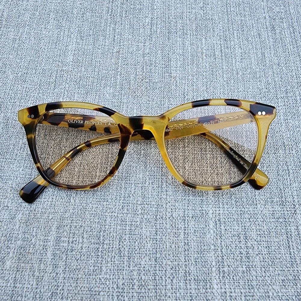 NWOT Oliver Peoples Cayson Glasses*Frames / YTB - Sandwash - Picture 2 of 12
